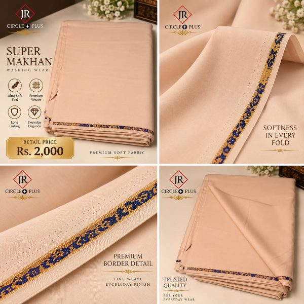 WhatsApp Image 2026-09-13 at 7.18.40 PM (1) Super Makhan Premium Washing Wear Fabric by JR Circle Plus – Ultra Soft, Long Lasting Unstitched Men's Suit with Premium Border